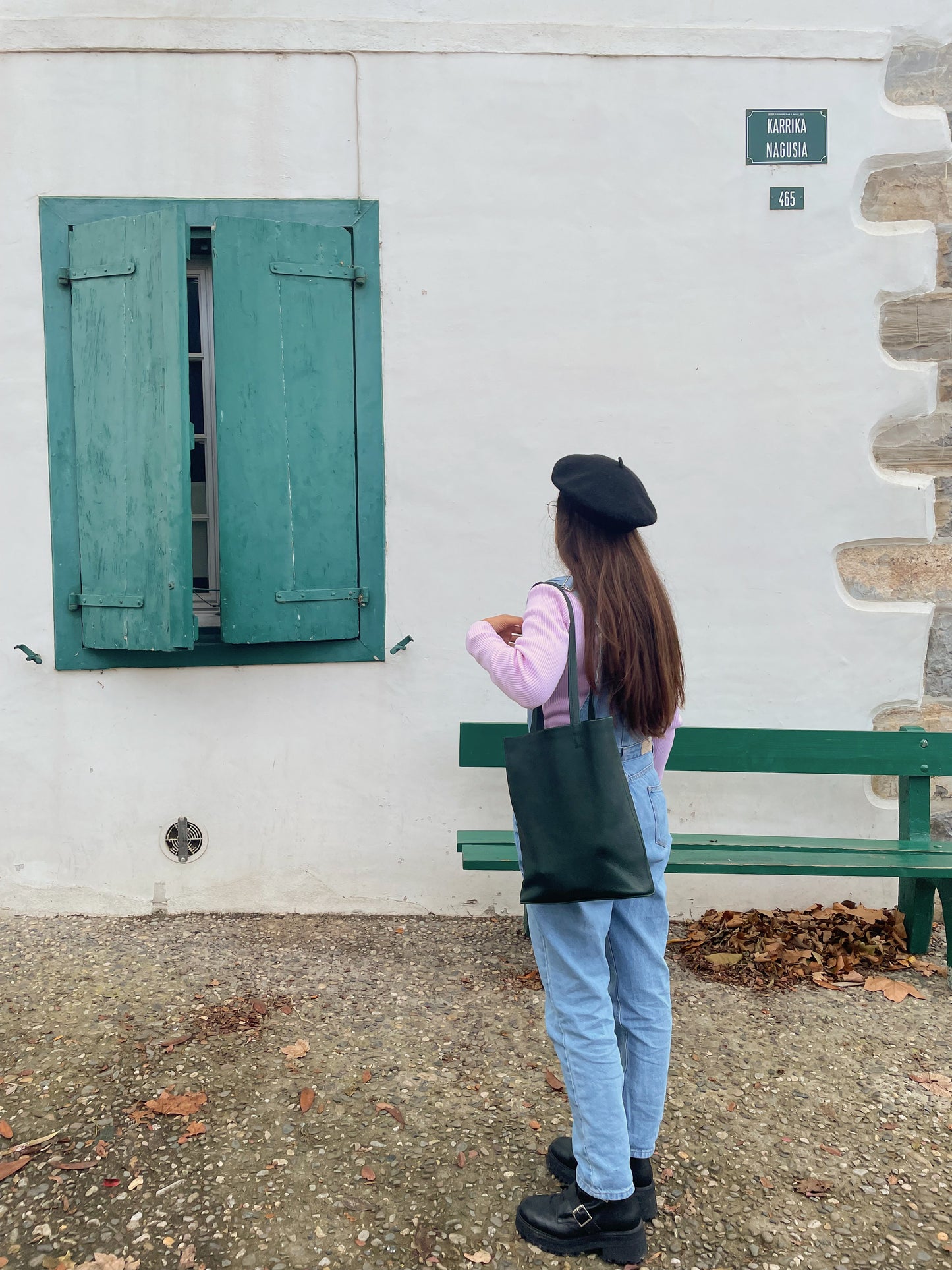 Tote bag verde