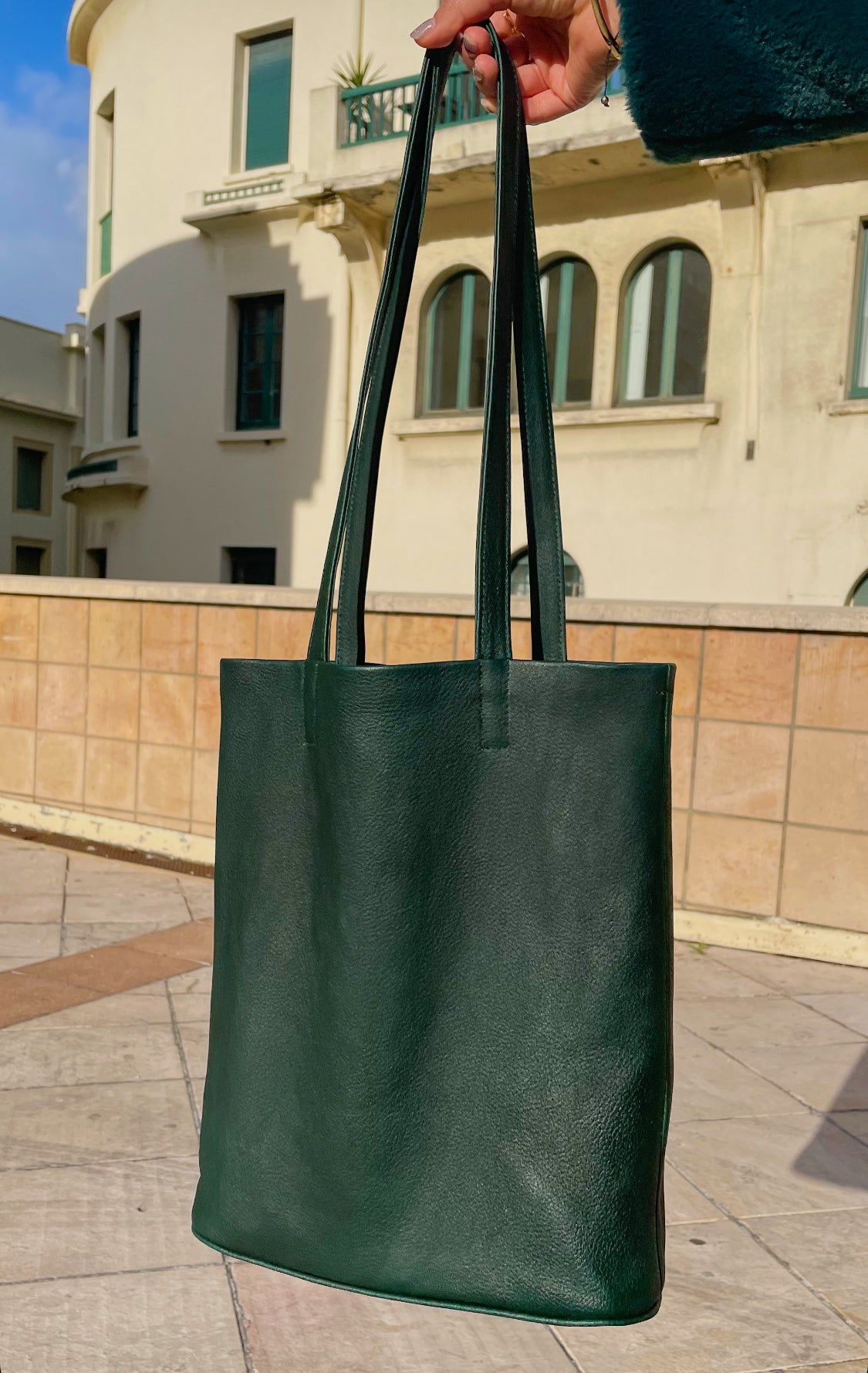 Tote bag verde