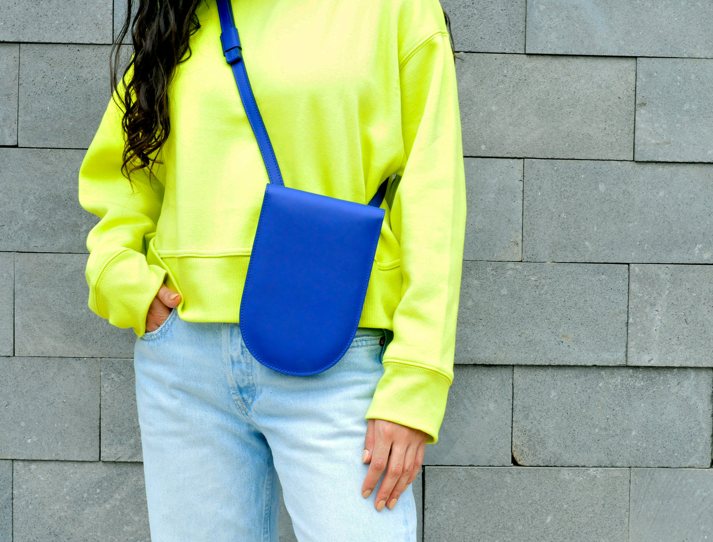 Crossbody azul